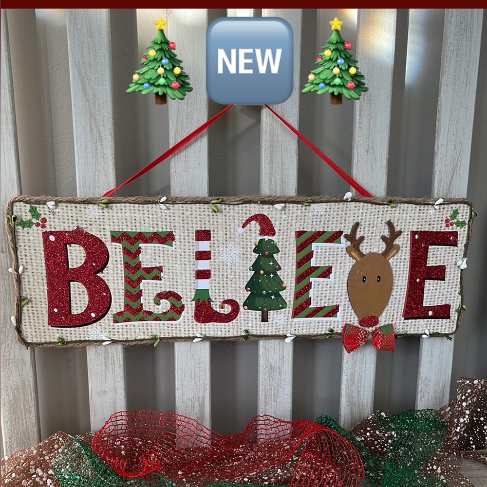 Clearance ~ 
Christmas Holiday Door-Wall Hanging 🎄🆕🎄2 for $14